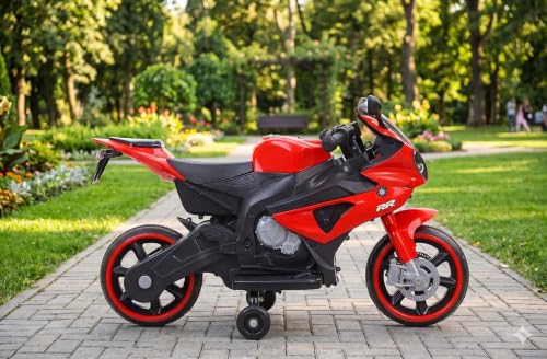 Image of SHAKYA WORLD RR Battery Operated Kids Bike, Ride-on Bike for 1 to 4 Years, Red Color