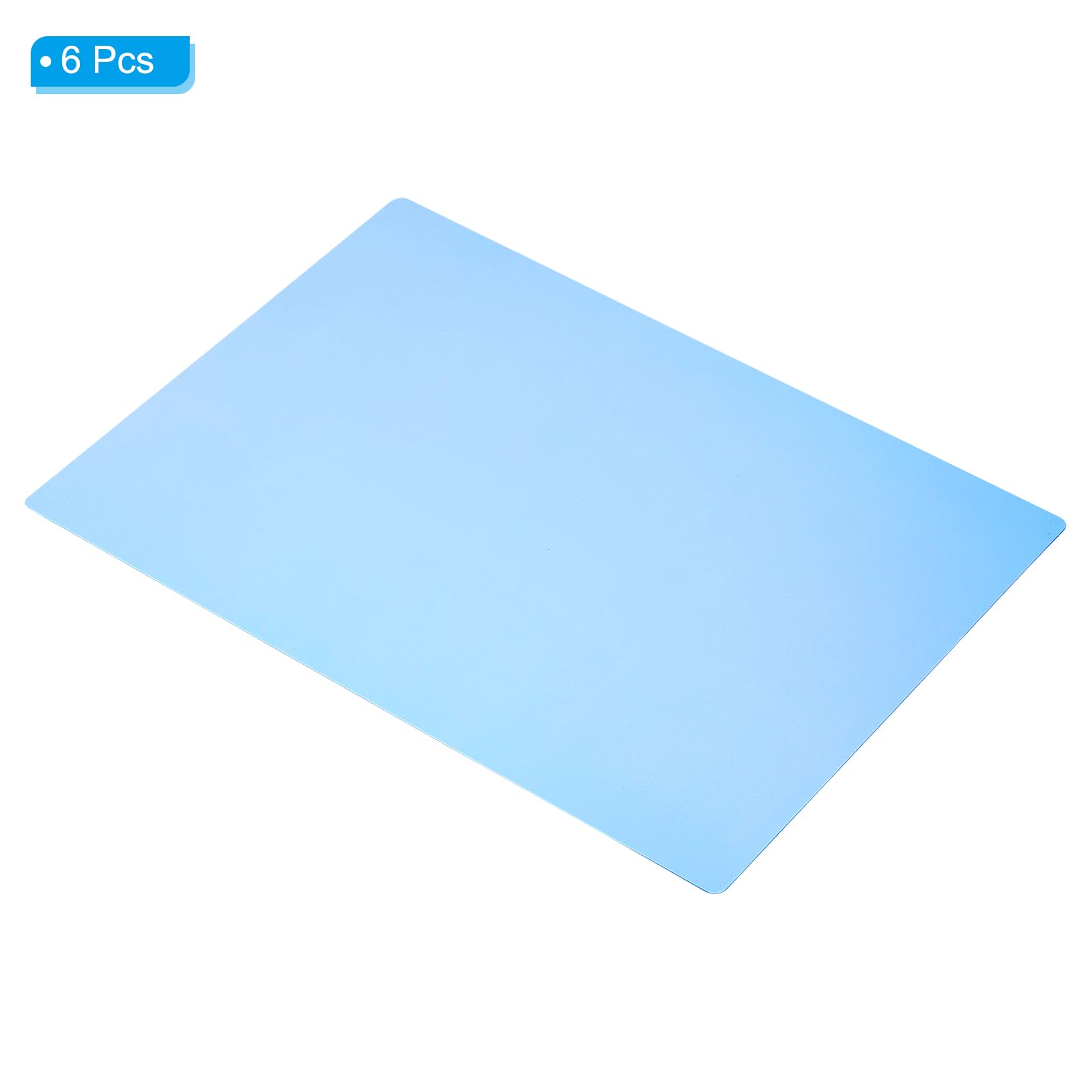 10-Piece Transparent Blue Correction Lighting Gel Filter - 8.5 x 11