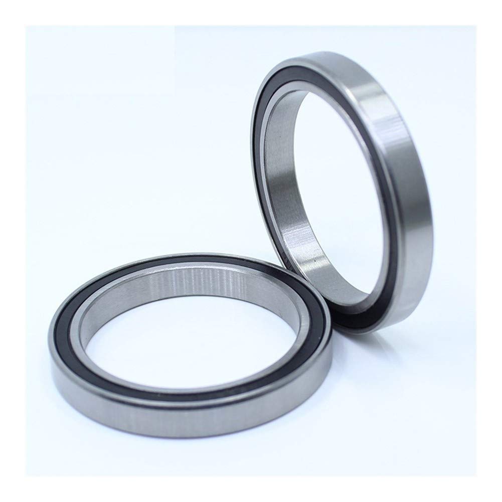 VSPPJYFG Thin Wall Bearings 6810-2RS Chrome Steel Bearing ABEC-1 6810 2RS Metric Thin Section Ball Bearings 6810RS 61810RS 50x65x7 mm Ball Bearings