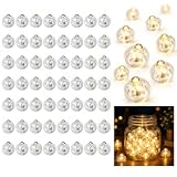 50 Luces LED para Globos, Mini Luces LED para Bodas y Cumpleaños