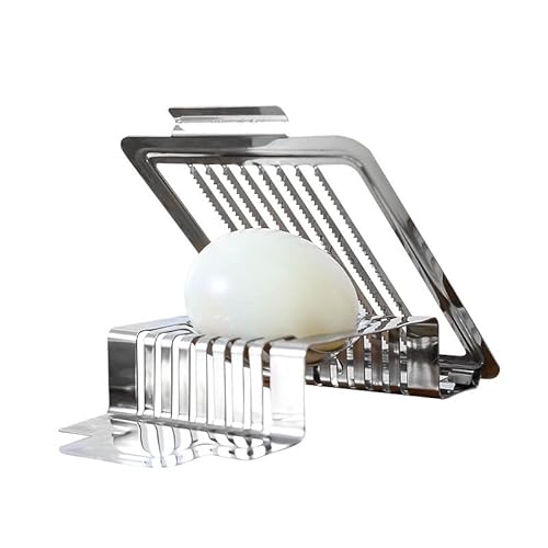 Feer 1Pc Multifunctional Egg Cutter Stainless Steel Egg Slicer Sectioner Cutter Mushroom Tomato Fruit Cutter Kitchen Accessories #TOP6