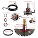 FLYPIG Scooter Moped Kick Start Gear Starter Shaft Starter Lever Rebuild Kit idle Gear Spring fit for 49cc GY6 139QMB P139QMB 4 Stroke Engine