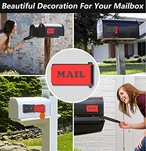 Professional Galvanized Steel Universal Outgoing Matte Replacement Kit Upgraded Sinking-Fixed Design for All Other Surface Rust Resistant Mailbox Easy Assembly