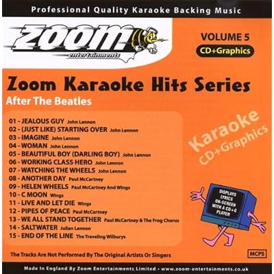 Zoom Karaoke CD+G - Karaoke Hits 5: After The Beatles