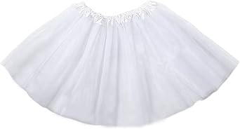 Kids Tutu Skirts 3 Layered Tulle, Fit Most 4-11 yrs Little & Big Girls for Dance Party Costume