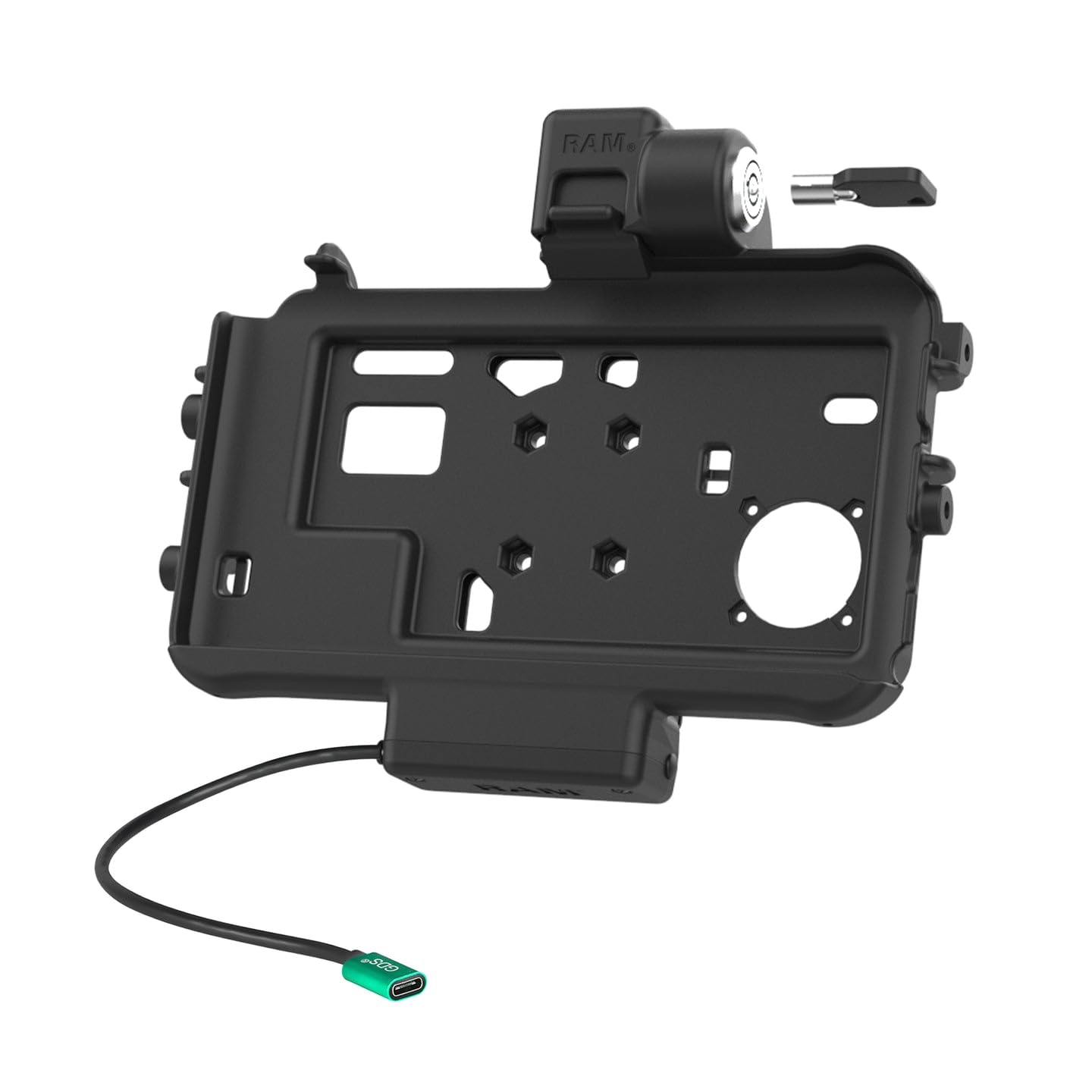 Dock Ram Mounts RAM-HOL-SAM58CPKLTU Low-Profile USB-C per Tab Active5 e 3 con chiusura a chiave