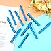 40pcs Small Plastic Cold Wave Rods Perm Rollers, Perm Rods for Short Hair, Curling Rod for Braids, Small Hair-Rollers for DIY Styling9(Blue, 0.47 Inches)