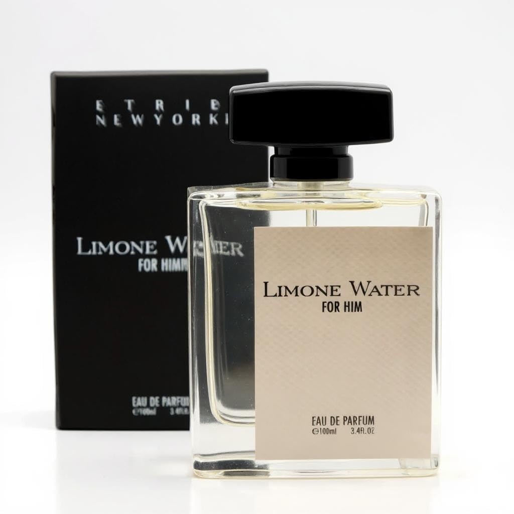 Premium Limone Water Eau de Parfum, Long-lasting Fragrance for Adults, 100 ml