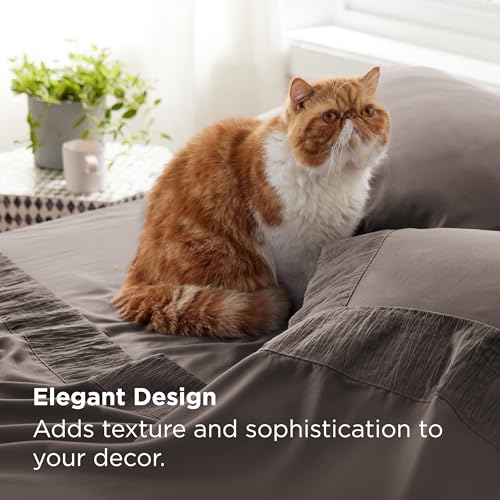 Image of Bedsure Twin XL Sheets Dorm Bedding - 3 Pieces Soft Extra Long Twin Sheets, Breathable & Cooling Bed Sheets Set, Oeko Tex, Easy Care Microfiber for Women, Men, Taupe Gray