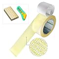 Double Sided Carpet Tape for Area Rugs, Comes with Cutting Tools, Extra Strong Non-Skid Sticky Tape for Mats, Rugs, Carpets and Runners, Removable Rug Tape Gauze Base, 2-Inch x 14 Yards, White.