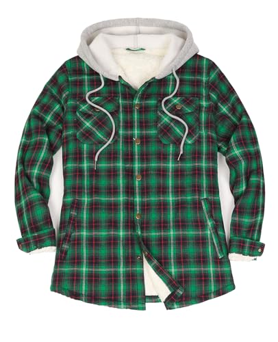 Veste chemise en flanelle pour femme finis les frissons grâce à la doublure chaude