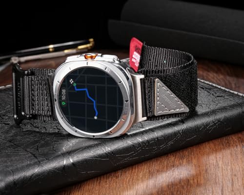 Image of Nylon Watch Band Compatible with Samsung Galaxy Watch Ultra 1 /2. | Millitary Nylon Strap Galaxy Watch Ultra -47mm for Men.