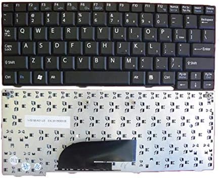 Black Laptop US English Keyboard Mocel V091978AS1 Compatible with Sony VAIO VPCM VPC-M11 VPC-M12 VPCM111AX VPCM121AX VPCM11M1E VPCM12M1E PCG-21313M PCG-21313L PCG-21313T PCG-21311T