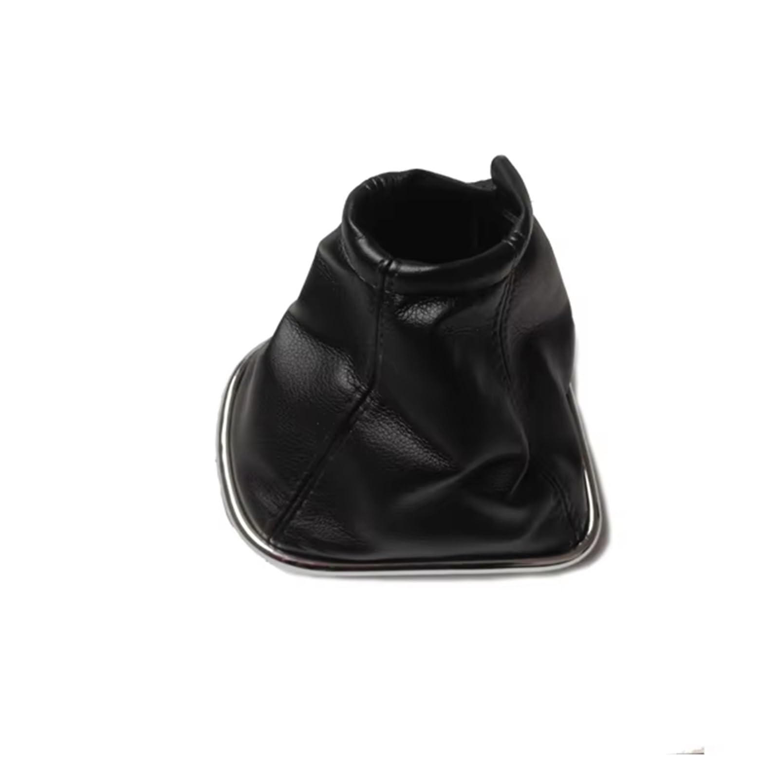 GHQFROP Transmission Gear Shift Knob for Chevrolet for Cruze 2008-2012 Shift Gear Knobs Gaitor Leather Boot with Chrome Frame Car Gear Stick Knob