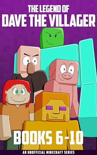The Legend of Dave the Villager Books 6–10: An unofficial Minecraft series (Dave the Villager Collections Book 2)