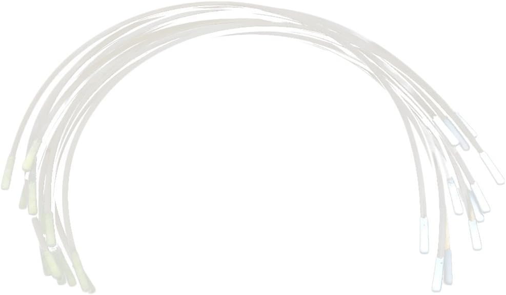 CJESLNA 6 Pair of Stainless Steel Handmade Bra Underwire Replacement - Silver, D Cup