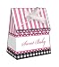 Creative Converting Sweet Baby Feet Pink Party Treat Boxes, 12 Count