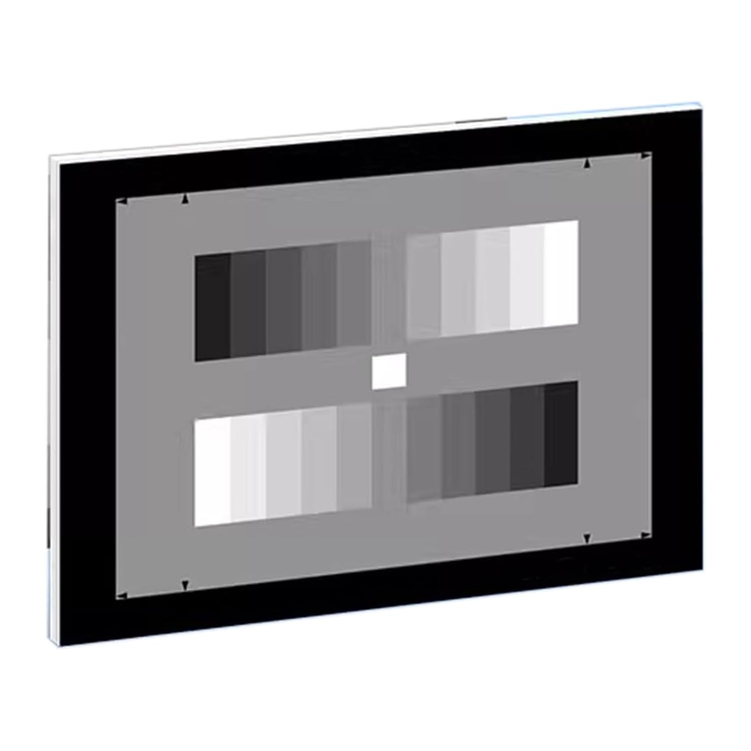 OSPSHPG Color Calibration Test Chart, Grayscale Color Card for Camera, Standard 11-Step Grayscale Chart, Size 240 X 180mm, for Digital Photo and Video