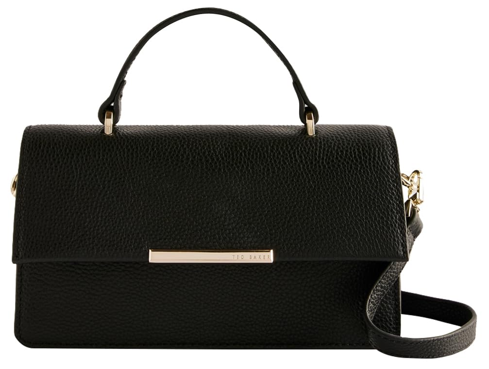 Ted Baker Women's Bar Detail Elongated Top Handle Bag, Black