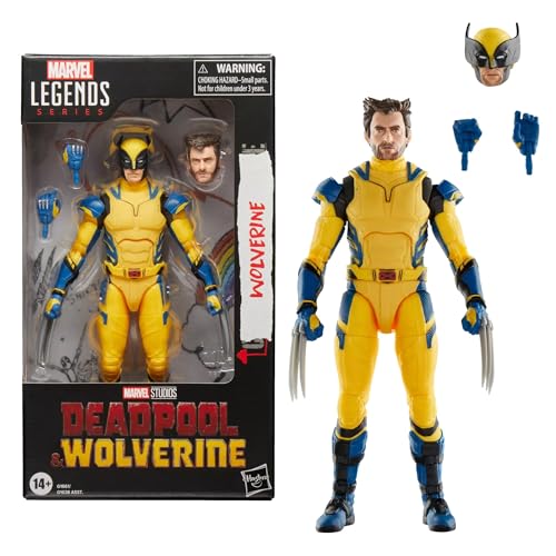 Marvel Legends Series Wolverine, Deadpool & Wolverine Collectible 6 Inch Action Figure for Adults Ages 14 and Up