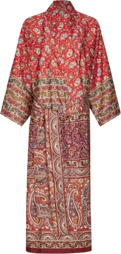 Bassetti Kimono Imperia R1 9324081 Imperia R1 en satin de coton Rouge Taille L XL Cover