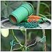 TELENT OUTDOORS 118 Feet Soft Plant Tie Green Twist Garden Ties with 20PCS Plant Clips for Plants Gardening Home Office Organization TPR Garden Ties Supplies with 2mm Diameter