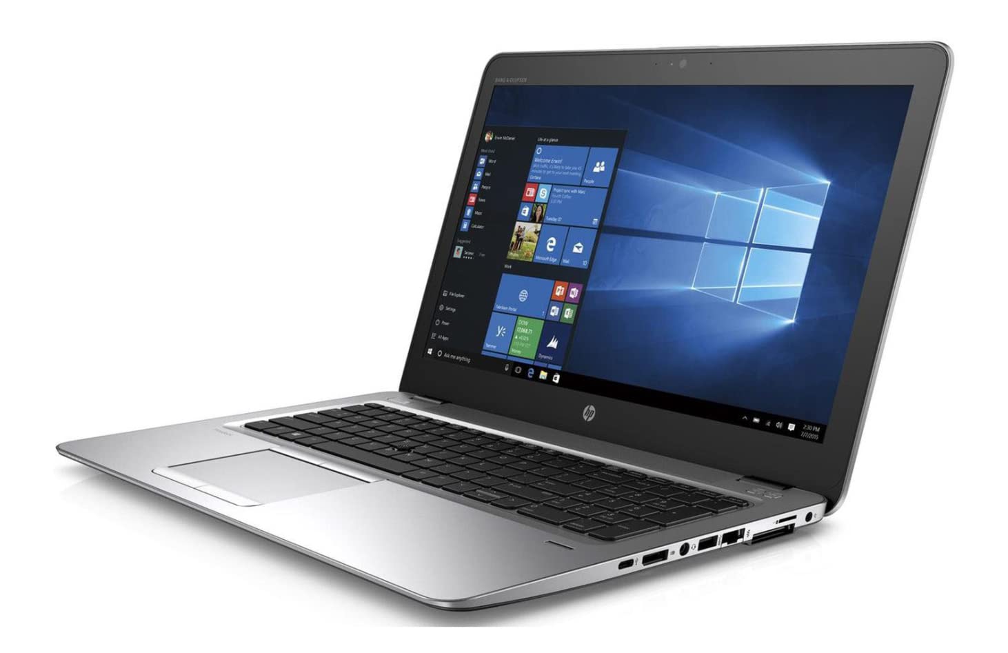 HP EliteBook 850 G4 15,6" 1920 x 1080 Full HD Intel Core i5 256 Go SSD Disque dur 8 Go Mémoire Windows 11 Home Webcam Fingerprint Ordinateur portable (reconditionné)