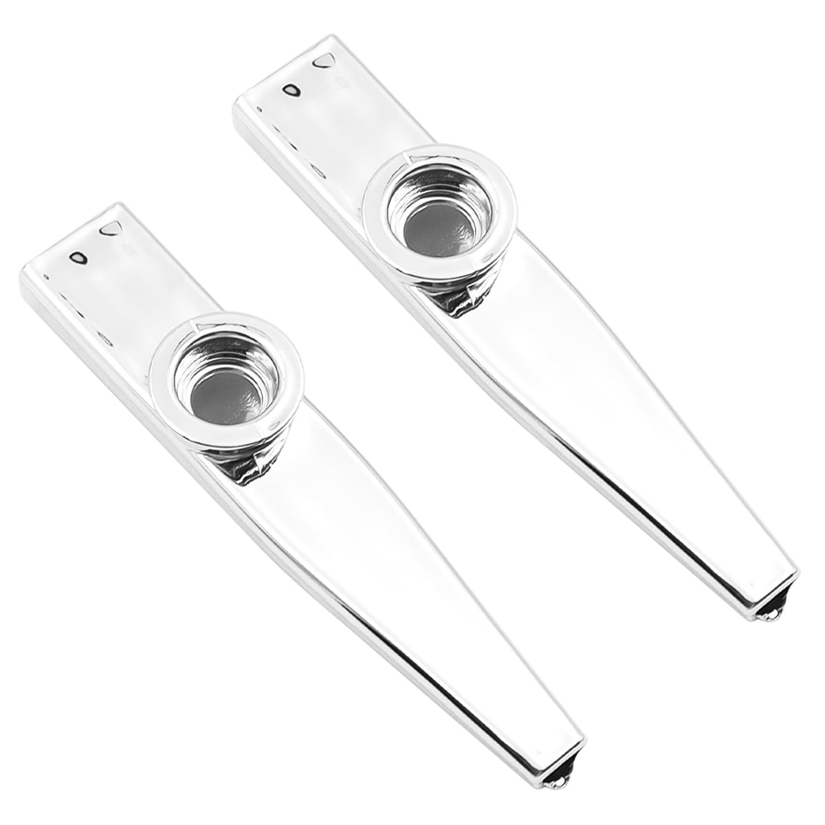 POFET 8Pcs Kazoo, Multipack Kazoo Metal Kazoo kazoo Instrument Gazoo Musical Instruments for Kids Gift Instrumental Accompaniment - Image 3