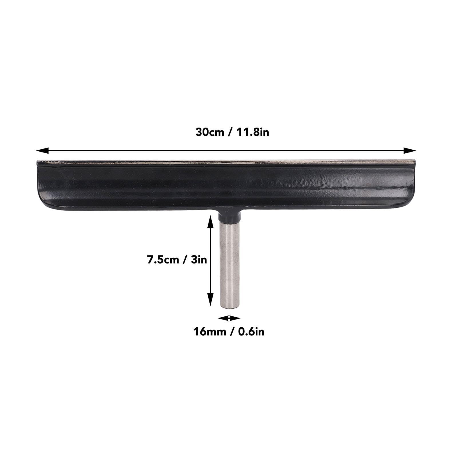 Soporte de herramientas de torno de 12 pulgadas, 30cm Poste Tipo T de acero inoxidable para carpintería