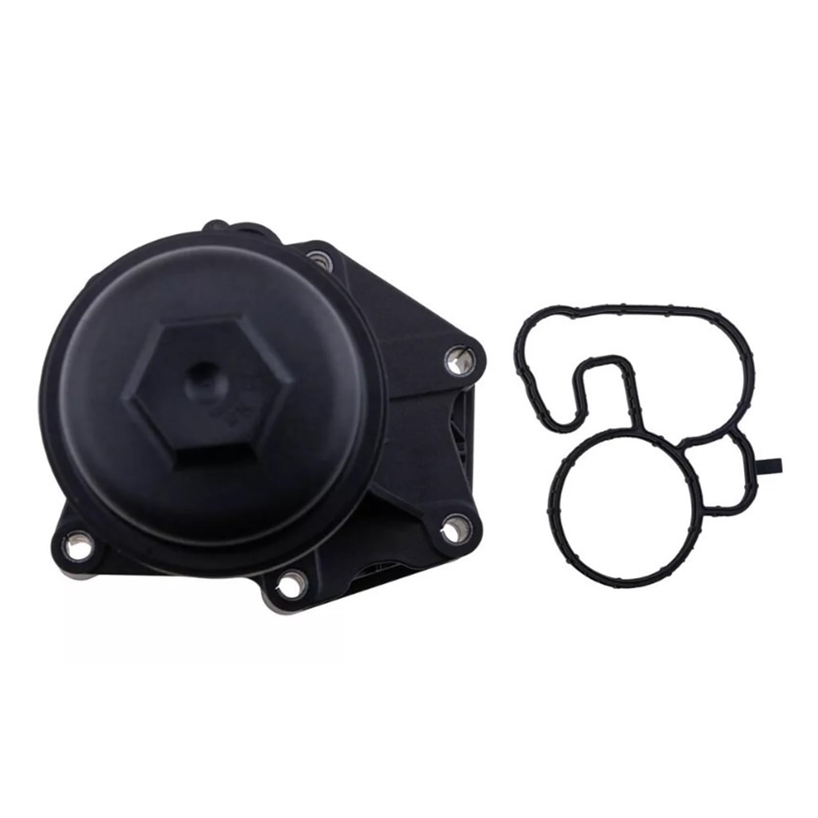 06M115401E Carcasa del filtro de aceite del motor del sistema de motor automático compatible con VW Touareg Audi A7 A8 Q5 Q7 Q8 2.9 3.0T 06M115401L 06M115401K