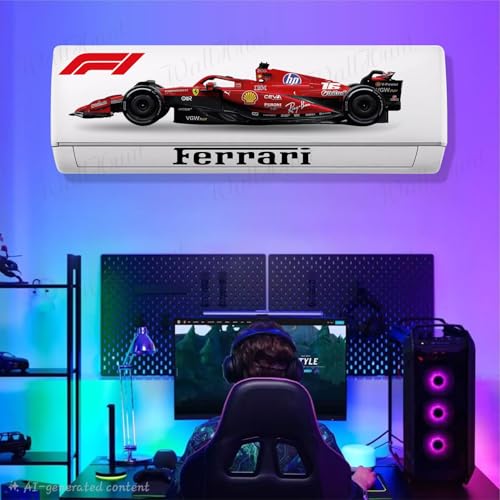 Image of Sticker Yard Ac Car Wall Sticker for Living Room, Bedroom, Kids Room, Big Size Ac Sticker, 3D Sticker, PVC Vinyl Size All Ac Suitable #2