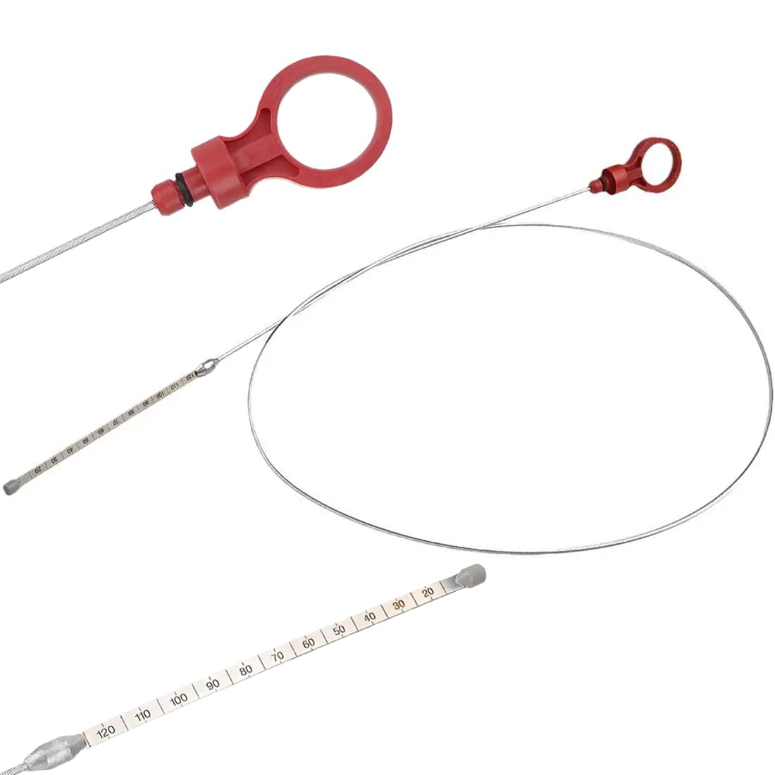 Wskaźnik Poziomu Oleju Skrzyni Biegów 917-327 Auto Automatyczna skrzynia biegów poziom płynów Dipstick Tool Uniwersalny Compatible for Dodge Chrysler 42RLE NAG1 62TE 9336A 8863B