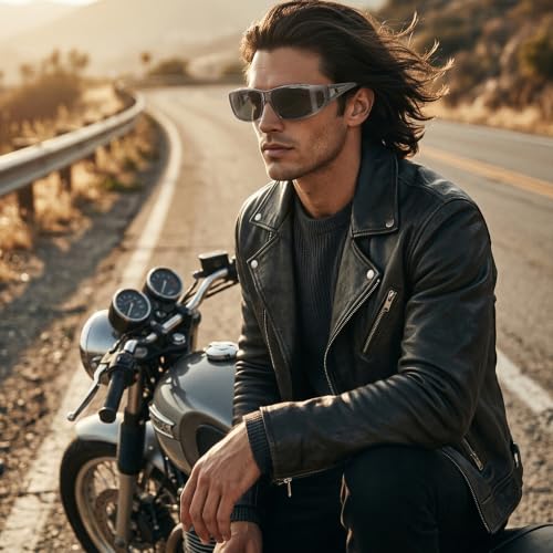 Image of IGnaef Polarized Fit Over Sunglasses for Men UV Protection, Wrap Around Shades for Fishing Driving