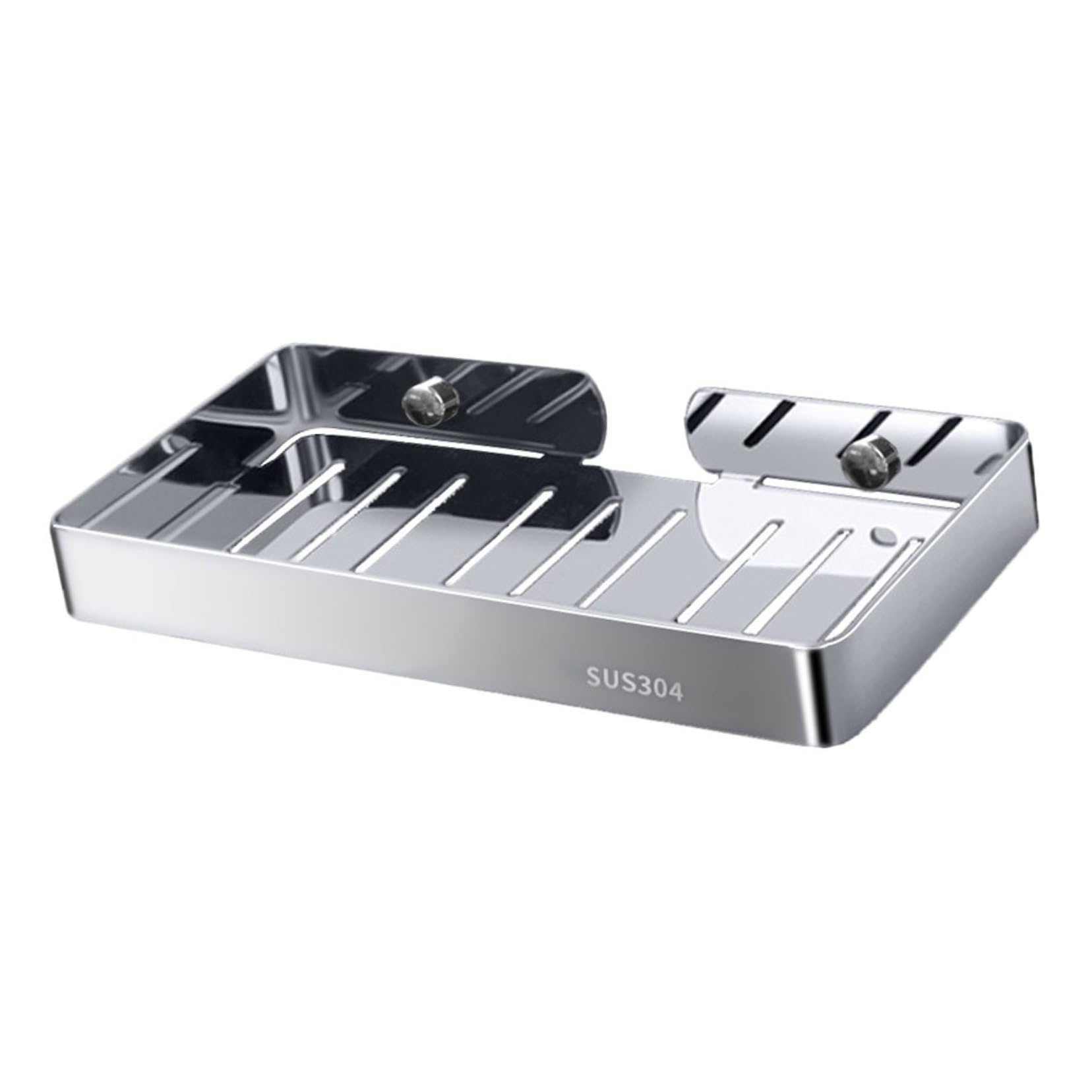 Porte-savon robuste en acier inoxydable 304 au design élégant et minimaliste