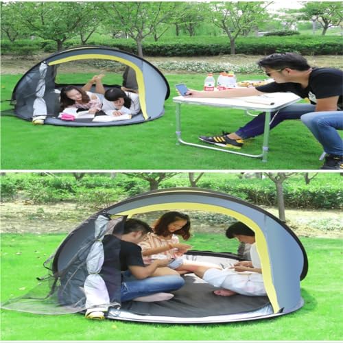 Carpa familiar ligera y espaciosa automática para camping miniatura 7