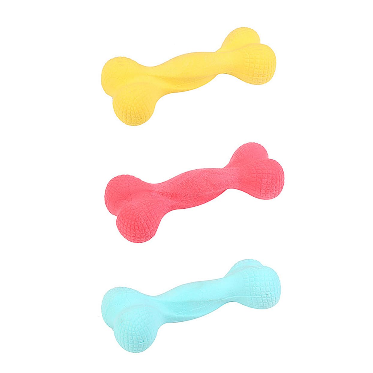 FRCOLOR 6 Piezas de golosinas interactivas para Mascotas Dogman Juguetes de Entrenamiento para Mascotas Juguetes para Cachorros de Limpieza para mordedura de Perro Limpio