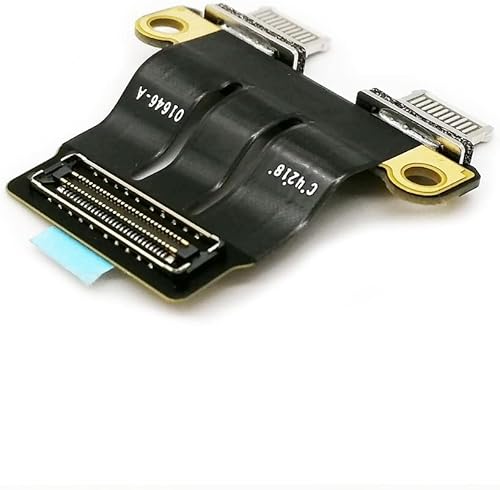 Miniatura 5 de DC Power Jack E/S USB-C Board Flex Cable 820-00484-02 820-01646-A Reemplazo para MacBook Pro 13" 15" A1706 A1707 (finales de 2016-mediados de 2017)