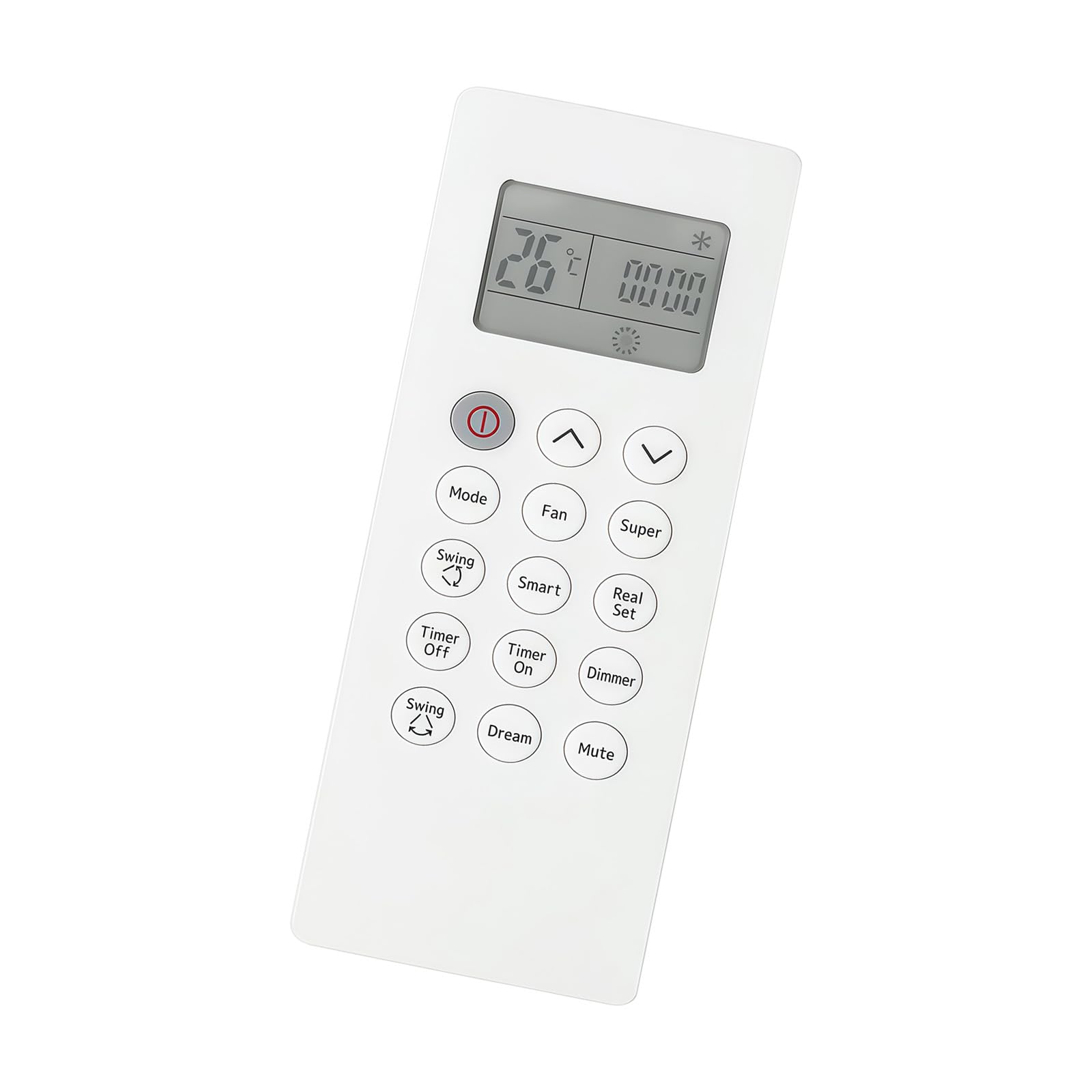 fexxkg Universally Remote Control with Broad Compatibility Suitable for DG11Q1 01 ABS Texture with Ergonomic Design