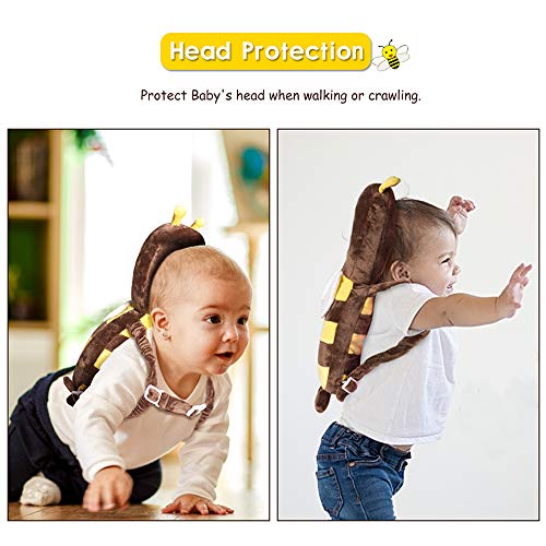 Protection de tête bébé pour ramper et marcher dans la maison