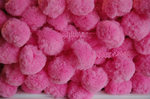 Filo di pom pom gigante spesso 40 mm e lungo 1 m