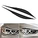 Carrfan - Adesivo Decorativo per fanale Anteriore Sopracciglia, in Fibra di Carbonio, per BMW F30 F31 F32 F33 F34 (2012-2020)