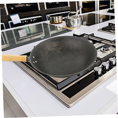 Sartén Wok Estilo Chino PRETYZOOM para Inducción y Eléctrica miniatura 4