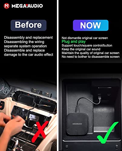 Image of Mega Audio Car Android Box Convert Your Existing Car Audio Into a Smart Android Unit with Wireless Carplay and Android Auto