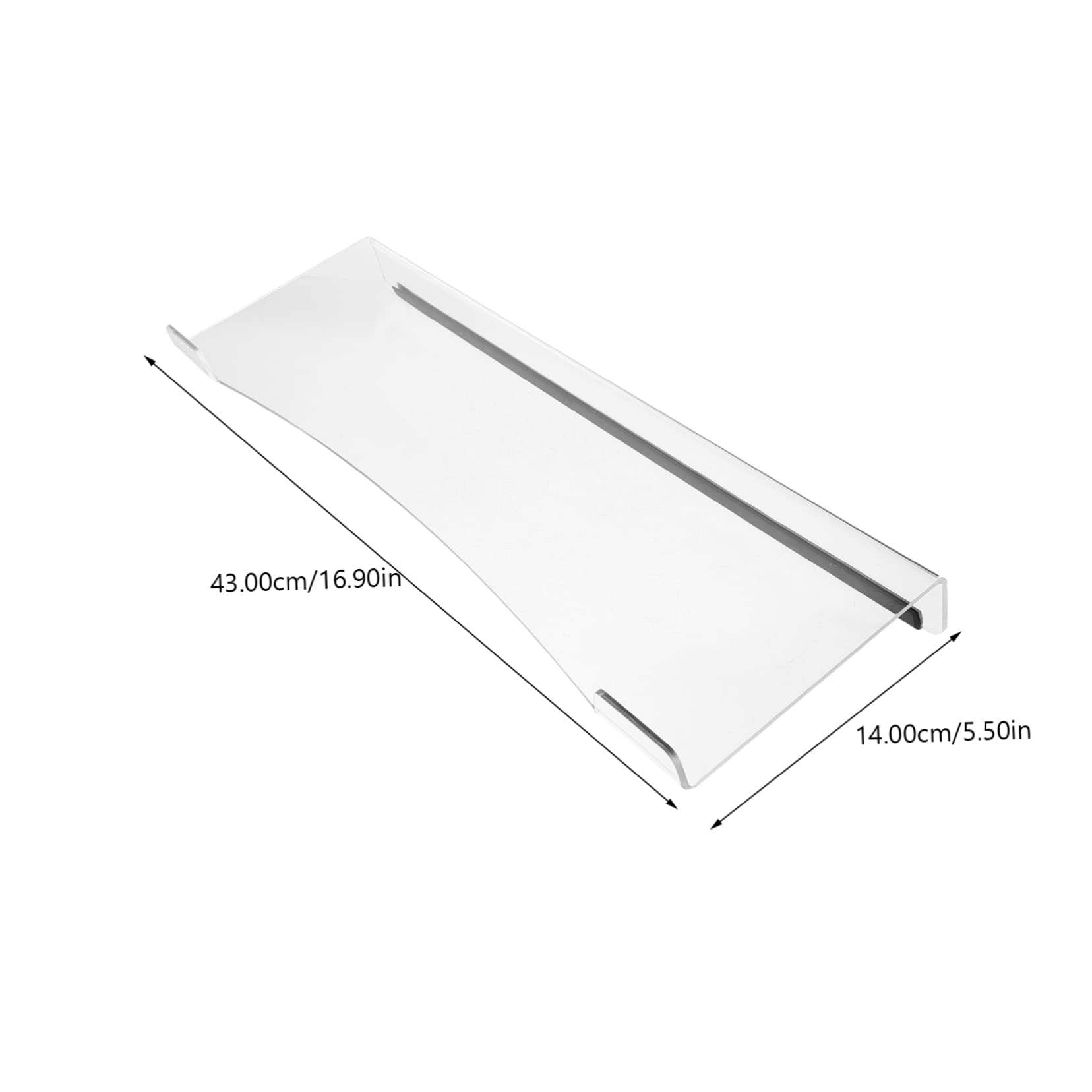 CONGARTENO Keyboard Display Stand with Smooth Edges Ergonomic Tilted Design for Reduced Strain for Home Office and Gaming Accessories No Installation Required Durable
