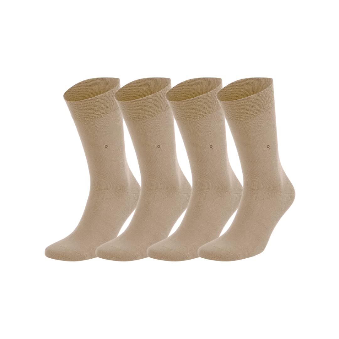 Pierre DonnaFormal Socks - Bamboo socks for men fun Value Pack Of 4 colorful socks for outdoor and indoor Best Gift Idea