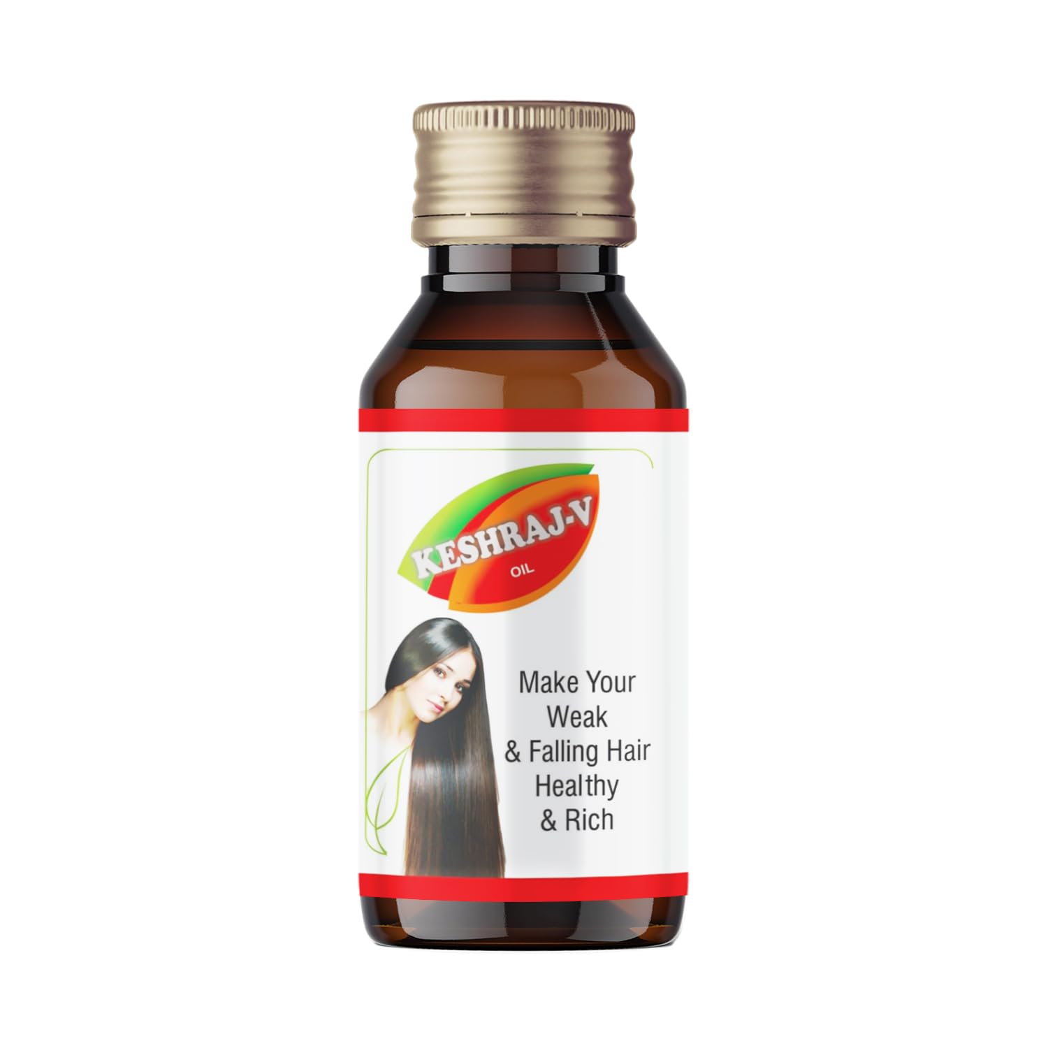 KESHRAJ-V Oil for Healthy Hair, Scalp, Hair Roots - 100% Pure & Natural Undiluted Coldpressed Oil, 100ml-pack of 1