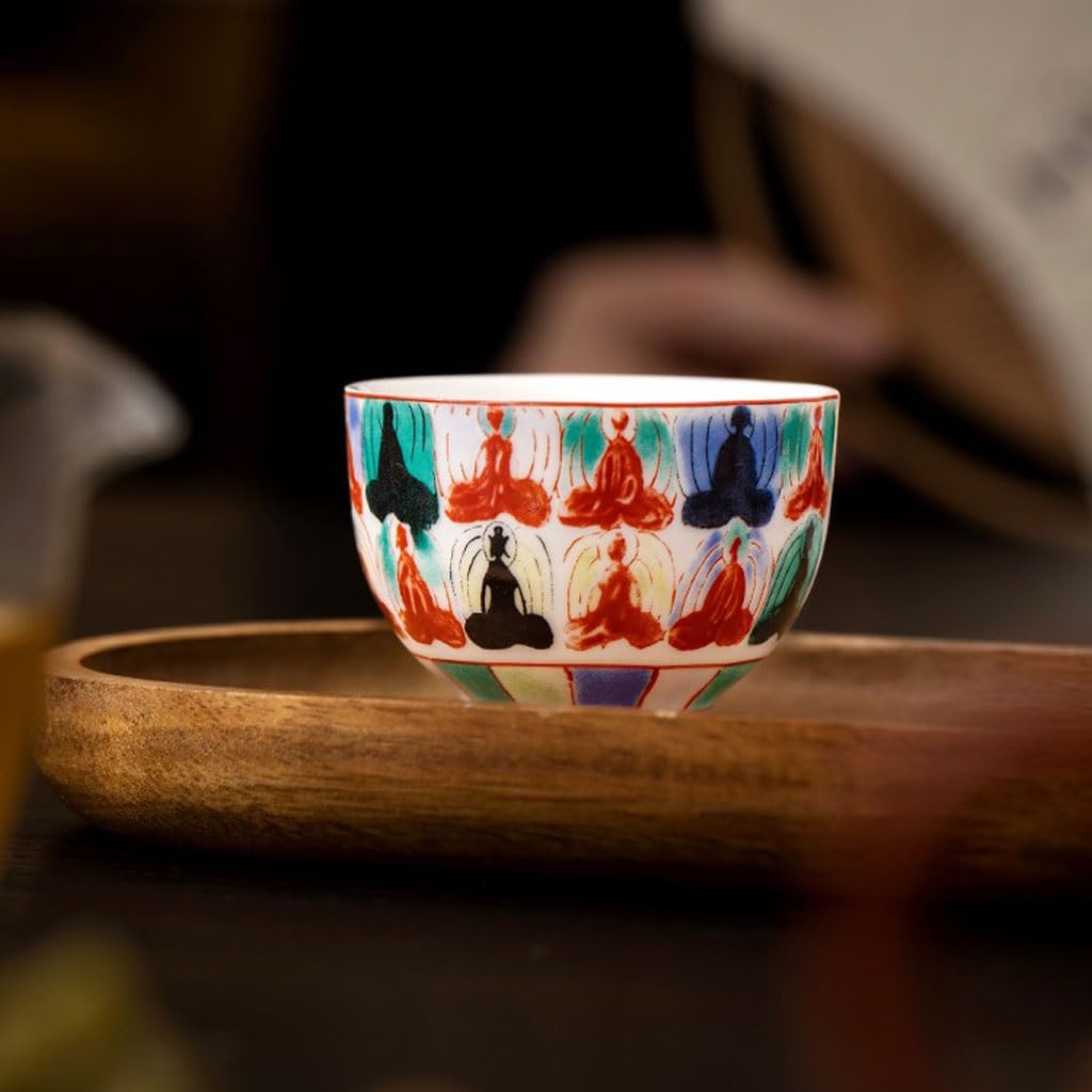 Kubek do herbaty ceramiczny domowy kubek do herbaty wykwintny kubek dla gospodarza osobisty pojedynczy kubek Kung Fu zestaw do herbaty kubek do herbaty pojemnik do namaczania