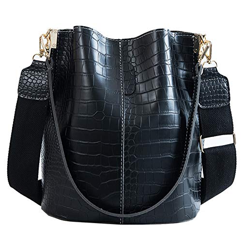 Image of Women Hobo Shoulder Bag, Crocodile Pattern Handbags Large Capacity Crossbody Bag