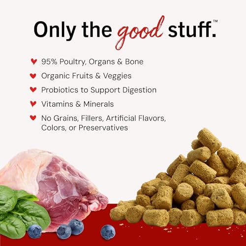 Stella & Chewy's Freeze-Dried Raw Duck Duck Goose Meal Mixers - Dog Food Topper and Mixer - Made with 95% Cage-Free Poultry, Organs & Bone - Perfect for Picky Eaters - Grain-Free - 18 oz - image 3