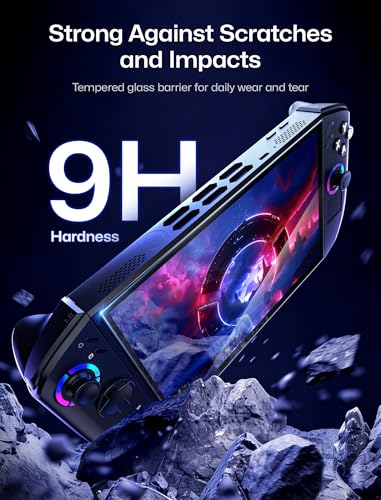 Image of JSAUX 2-Pack Ultra HD Screen Protector for Lenovo Legion Go Gen 2 | Guiding Frame & Tool Kits Included, 9H Tempered Glass, Full Coverage, Scratch-Resistant, Anti-Fingerprint